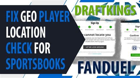 draftkings player location check not working|Draftkings geoComply issue : r/sportsbook .